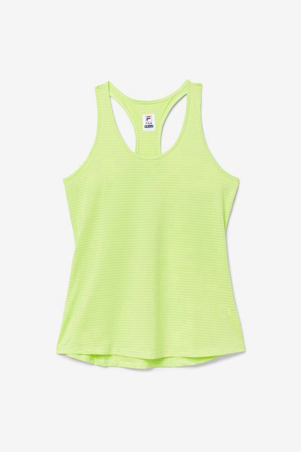 Fila Essentials Racerback Tennis Women's Tank Top - Light Green,NZ 290-3126